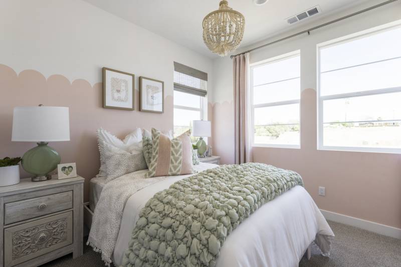 Plan 6 Model Home Bedroom